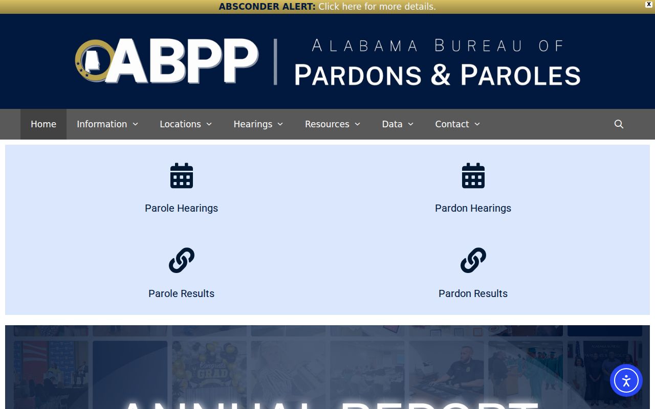 Etowah County criminal history and Alabama probation and parole records
